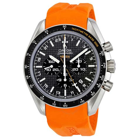 omega speedmaster orange